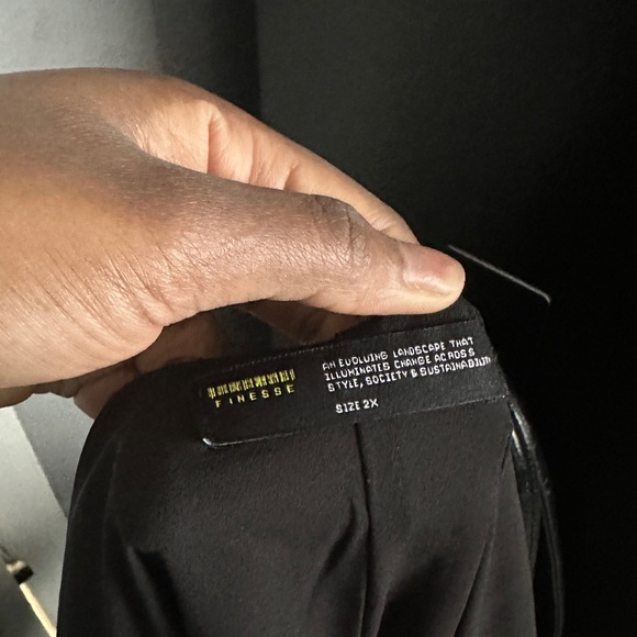 Finesse Black Ruffle Maxi Dress - Picture 4 of 5